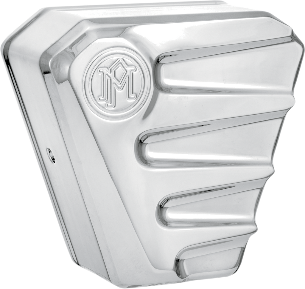 PERFORMANCE MACHINE (PM) Horn Cover - Scallop - Chrome 02182001SCACH