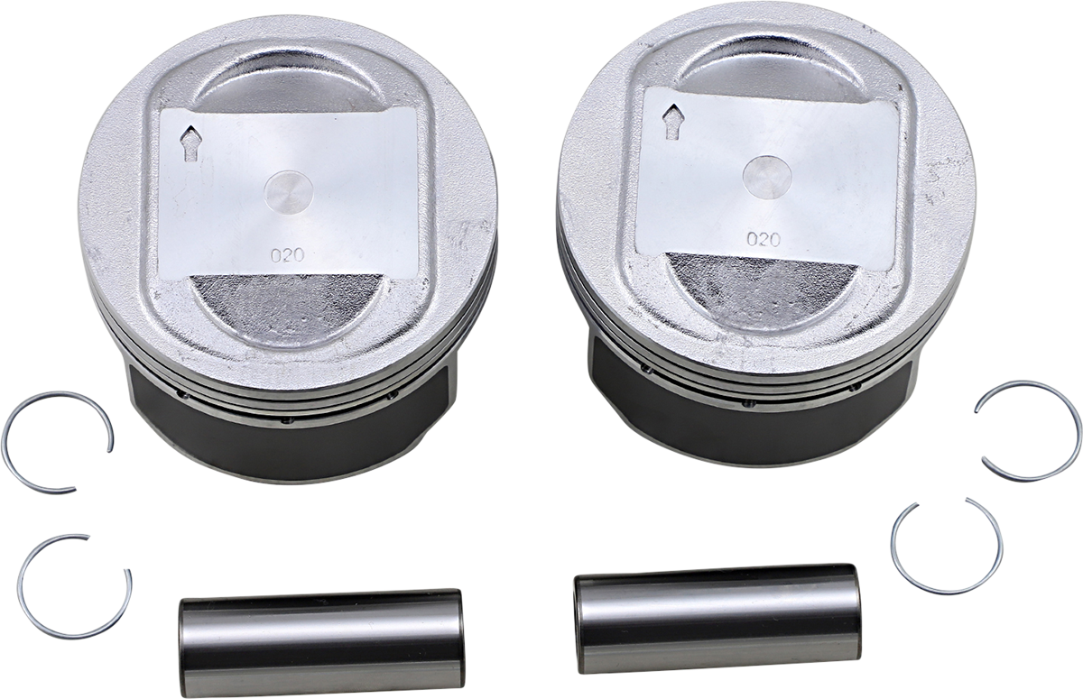 DRAG SPECIALTIES Pistons Big Bore 2266199A020 Hog Parts Pros