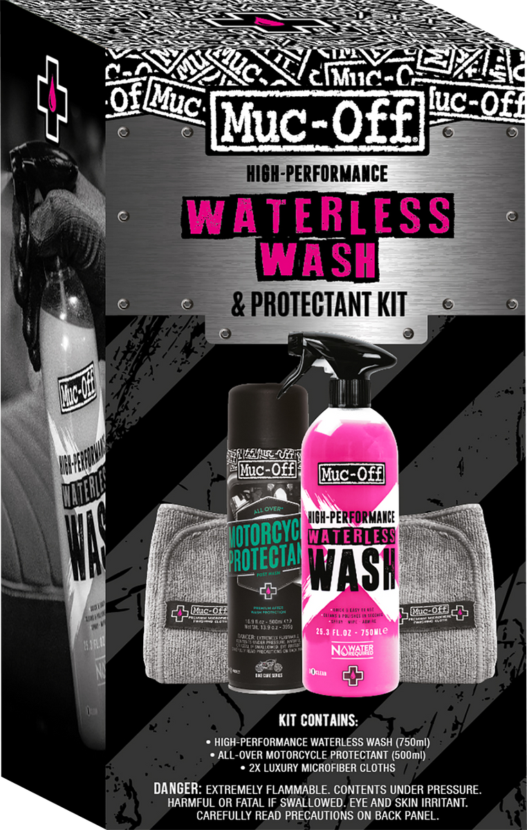 Muc-Off 20029US Waterless Wash & Protect Kit