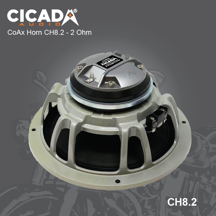 Cicada Audio CH8.4 8″ Coax Horn Speaker – 4ohm