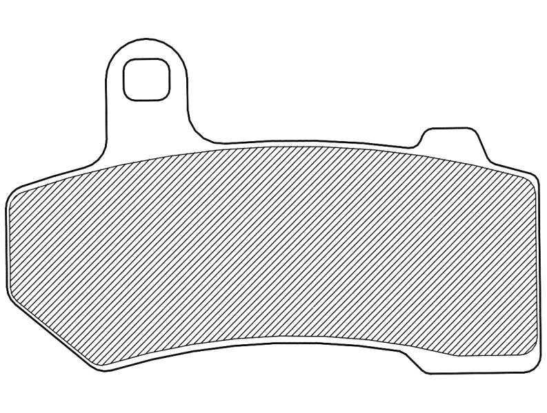 Semi-Metallic Brake Pads - Front/Rear 1721-0883