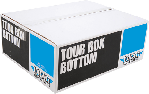 DRAG SPECIALTIES Precision Tourbox - Bottom - Black - FL '06-'13 MTBY-1130