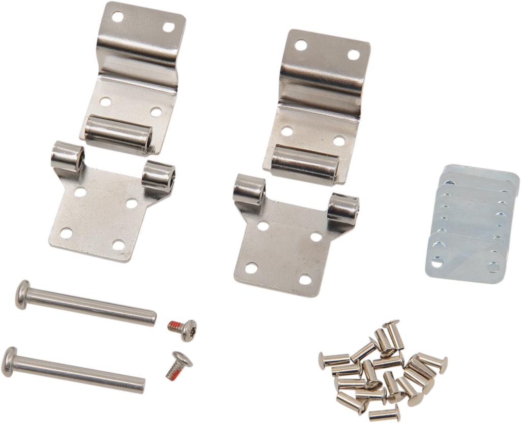 DRAG SPECIALTIES Tour-Pak? Hardware Hinge Kit - FL '87-'13 S77-0147AHDS