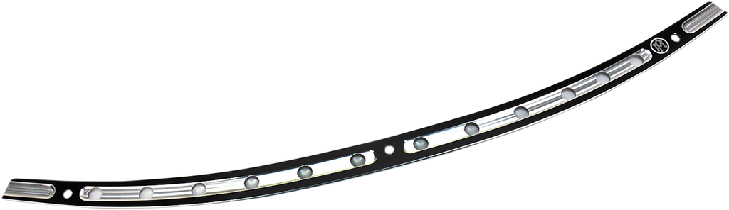 PERFORMANCE MACHINE (PM) Windshield Trim - Hole Shot - Contrast Cut - FL '14-'21 0209-2016HST-BM