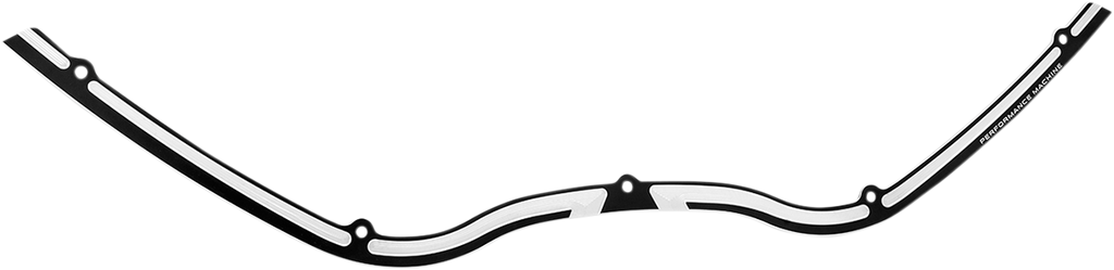 PERFORMANCE MACHINE (PM) Windshield Trim - Scallop - Contrast Cut - FLTR '98-'13 0209-2017SCA-BM