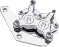 PERFORMANCE MACHINE (PM) Single Disc Caliper - Front - Polished 87-99 1219-0017P