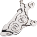 PERFORMANCE MACHINE (PM) 4-Piston Caliper - Chrome - Right Front 0052-2424-CH