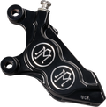 PERFORMANCE MACHINE (PM) 4-Piston Caliper - Contrast Cut - Left Front 0052-2425-BM