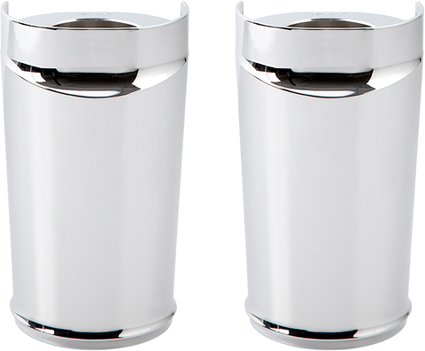 ARLEN NESS Fork Boot Cover - Chrome 20-036