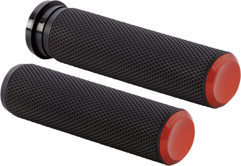 ARLEN NESS Grips - Knurled - TBW - Orange 07-306