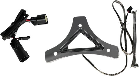 CUSTOM DYNAMICS LED Backrest Light - Run/Brake - Chrome CD-BR-BCM-C