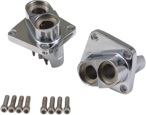 DRAG SPECIALTIES Lifter Block - Chrome - Shovelhead 20489-BX-LB1