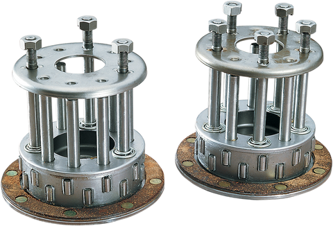 DRAG SPECIALTIES Complete 3 Stud Hub - '36-E'84 Big Twin 17-0000-BX-LB2