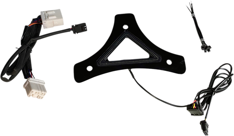 CUSTOM DYNAMICS LED Backrest Light - Run/Brake - Black CD-BR-HD-B