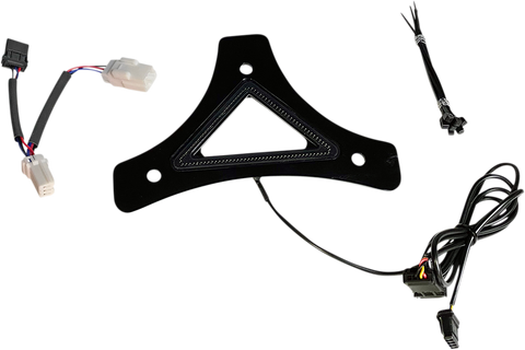 CUSTOM DYNAMICS LED Backrest Light - Run/Brake - Black CD-BR-BCMXL-B