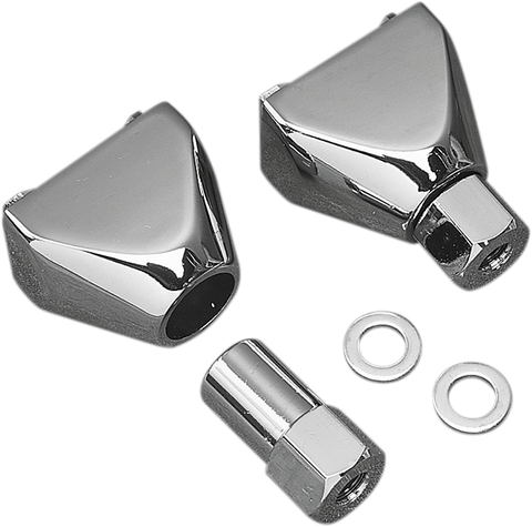DRAG SPECIALTIES Swingarm End Cap Adjusters - '73-'86 BT 72278
