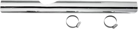DRAG SPECIALTIES Right-Side Chrome Heat Shield 72860