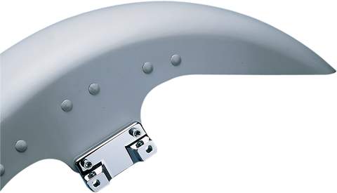 DRAG SPECIALTIES Fender-To-Fork Adapters - Chrome 221280