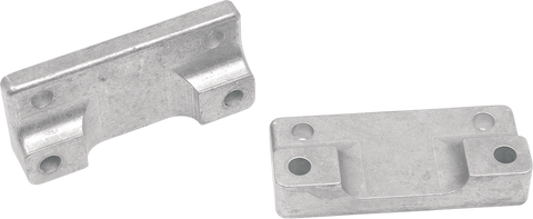 DRAG SPECIALTIES Fender-To-Fork Adapters - Raw 222129