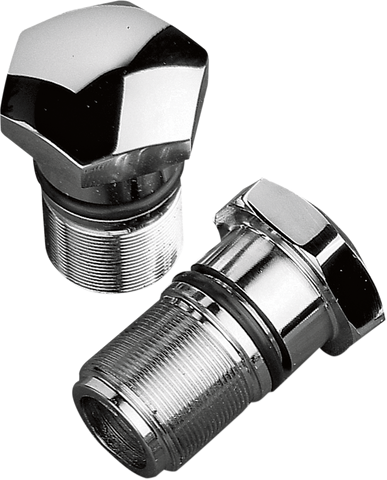 DRAG SPECIALTIES Fork Tube Cap - Chrome 301119-BC105