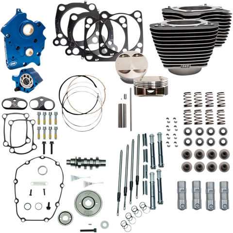 S&S CYCLE 124" Power Package Engine Performance Kit - Gear Drive 310-1053A
