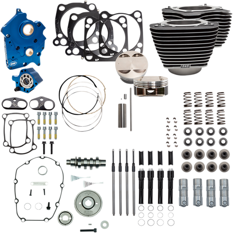 S&S CYCLE 124" Power Package Engine Performance Kit - Gear Drive 310-1055A