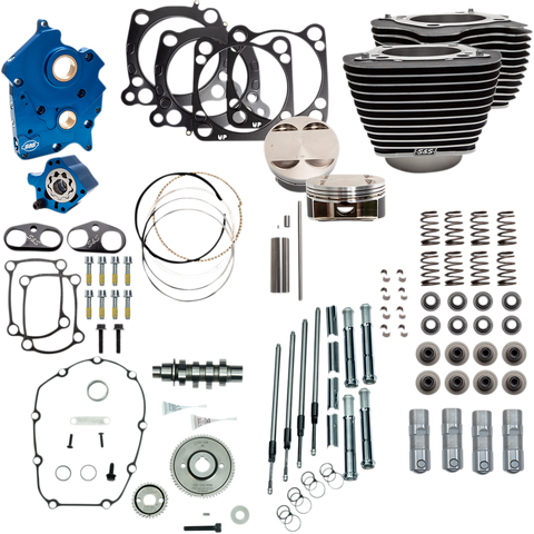 S&S CYCLE 128" Power Package Engine Performance Kit - Gear Drive 310-1102A