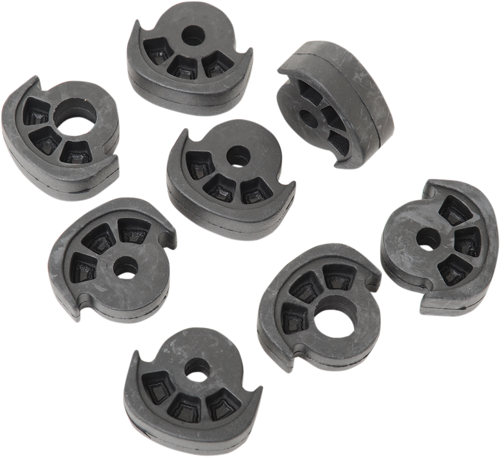 DRAG SPECIALTIES Large Footpegs - Rubbers Only 361056-HC6