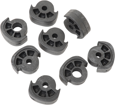 DRAG SPECIALTIES Large Footpegs - Rubbers Only 361056-HC6