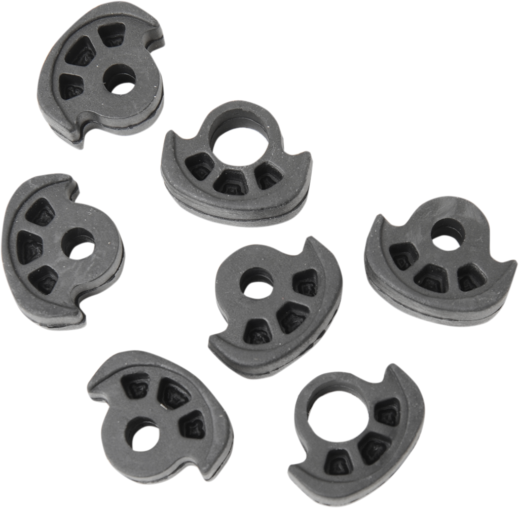 DRAG SPECIALTIES Small Footpegs - Rubbers Only 361157