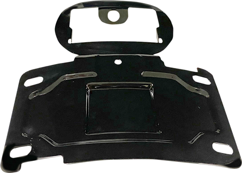 CUSTOM DYNAMICS License Plate Mount/Relocation - Black CD-TLLP-KIT-B