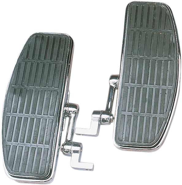 DRAG SPECIALTIES Adjustable Floorboards - With Damper - Chrome -FX 17-0417-BXLB2