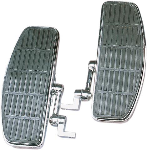 DRAG SPECIALTIES Adjustable Floorboards - With Damper - Chrome -FX 17-0417-BXLB2