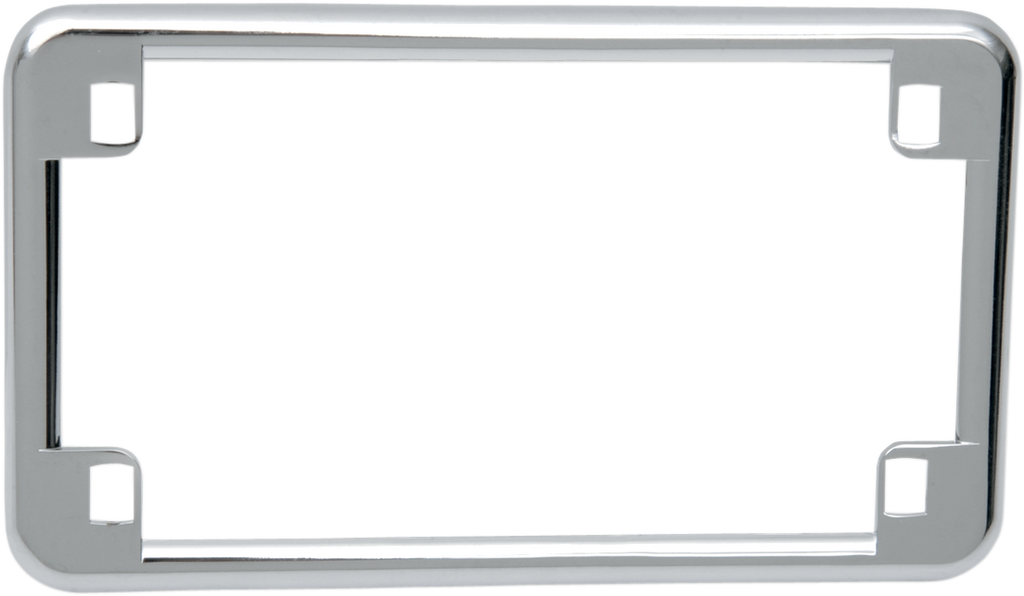 DRAG SPECIALTIES License Plate Frame - Chrome 74061