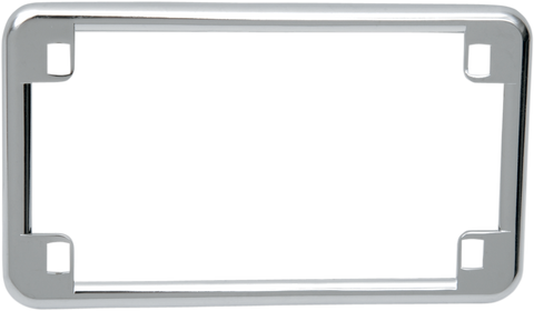 DRAG SPECIALTIES License Plate Frame - Chrome 74061