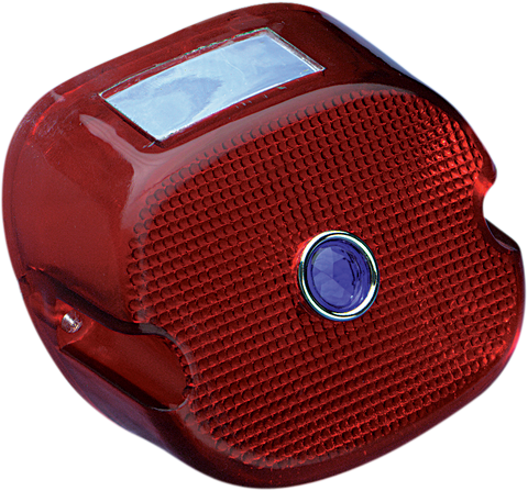 DRAG SPECIALTIES Laydown Taillight Lens - Red 12-0018C-BC446