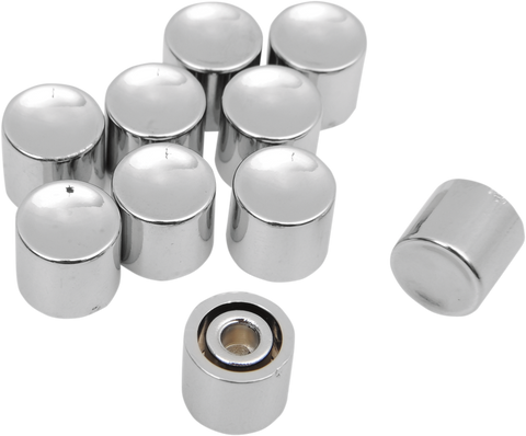 DRAG SPECIALTIES Button Cap - Turn Signal - Long - Chrome 17267-HC3