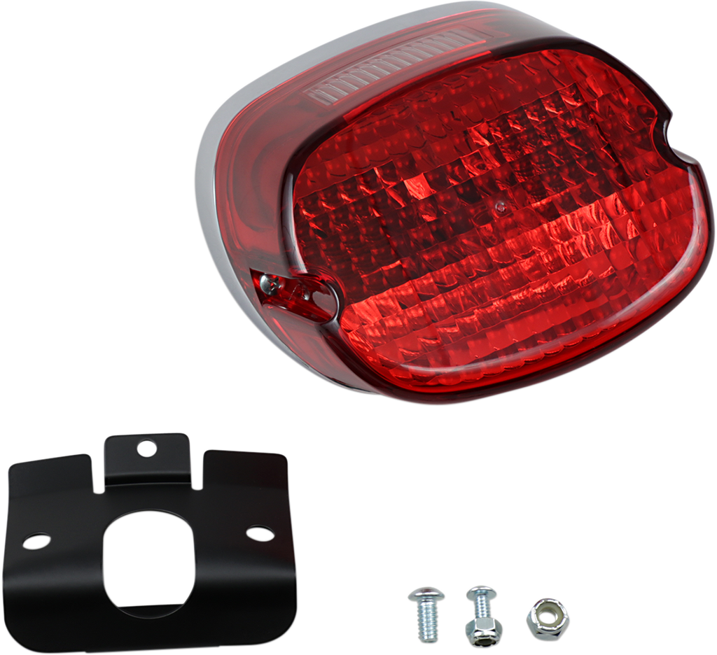 DRAG SPECIALTIES Taillight - Laydown - Harley Davidson 120022CM-BX-LB1
