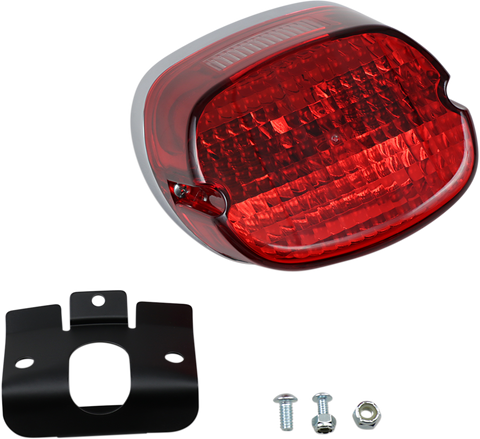 DRAG SPECIALTIES Taillight - Laydown - Harley Davidson 120022CM-BX-LB1