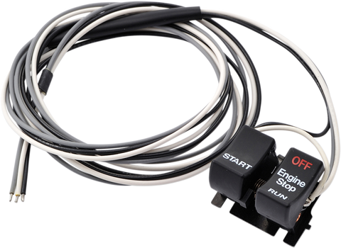 DRAG SPECIALTIES Switch Kit - Start/Stop - Black 71589-92L-HC4