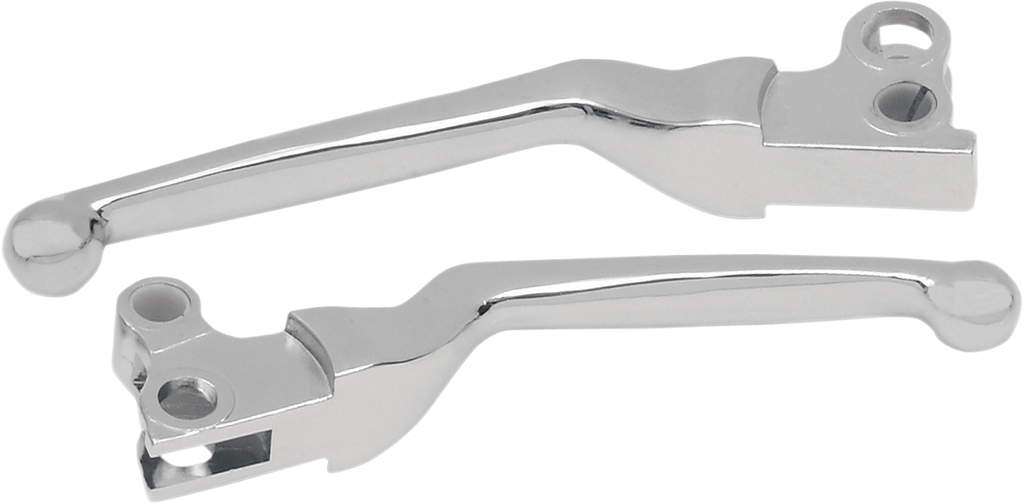 DRAG SPECIALTIES Lever Set - Chrome 07-0506/7-BC307