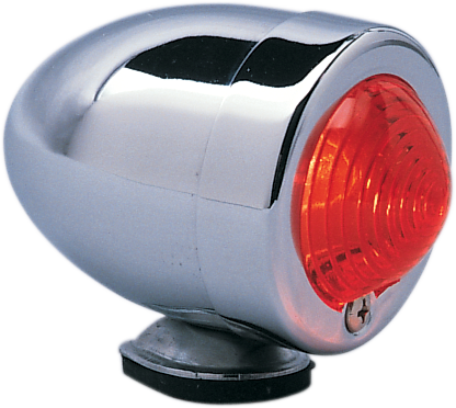 DRAG SPECIALTIES Bullet Light with Mount - Dual Filament - Red Lens 162051-BC207