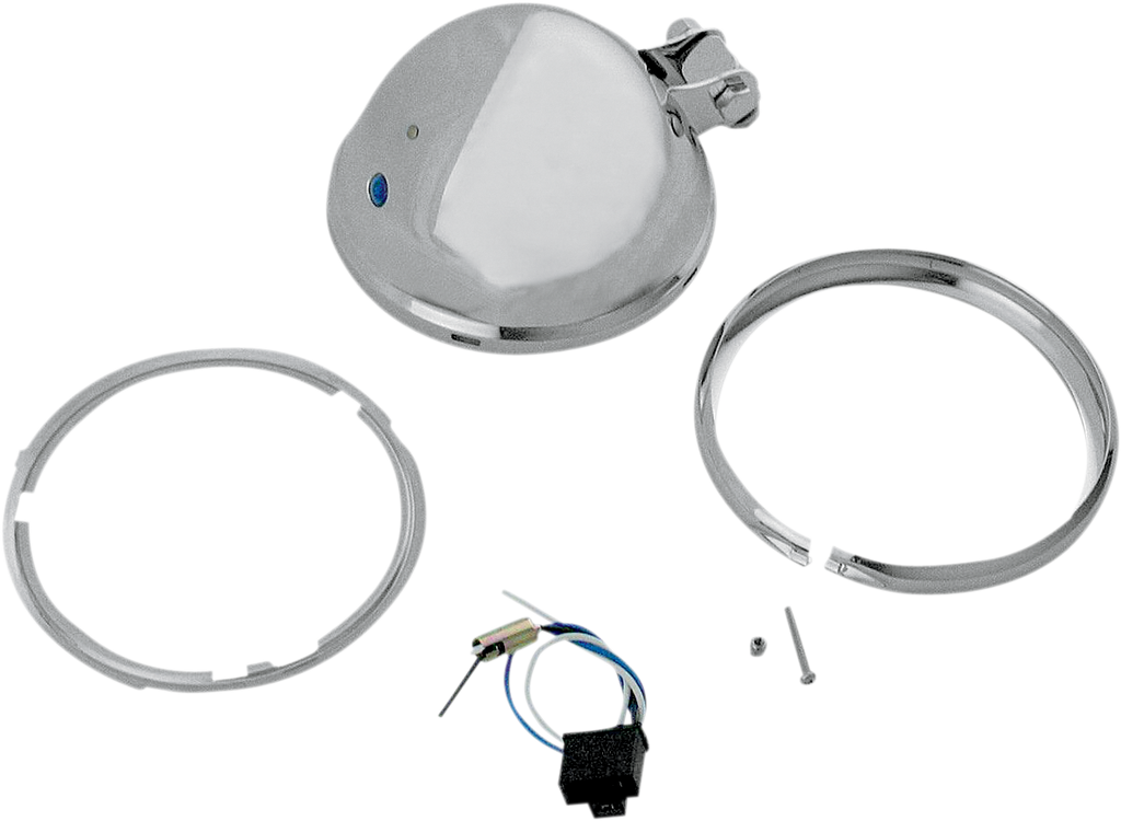 DRAG SPECIALTIES Bottom Mount Headlight Shell - 5-3/4" - Chrome 20-6002S-BX-LB1
