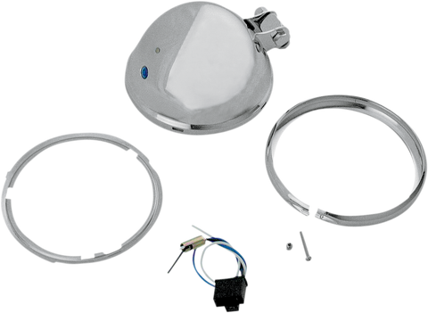 DRAG SPECIALTIES Bottom Mount Headlight Shell - 5-3/4" - Chrome 20-6002S-BX-LB1