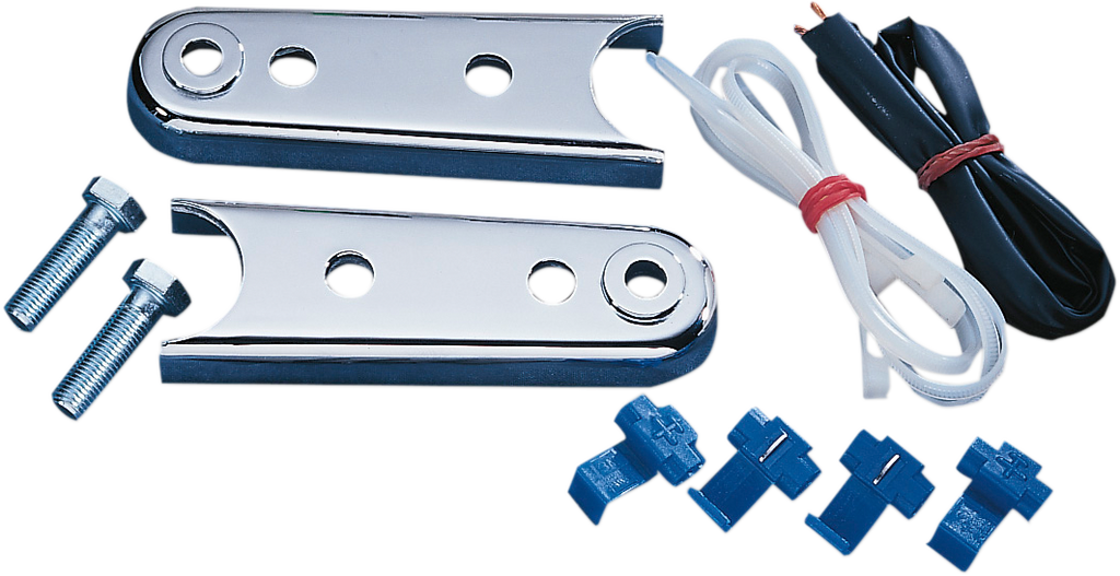 DRAG SPECIALTIES Turn Signal Relocation Kit - '84-'01 FXST 20-0369-BC251