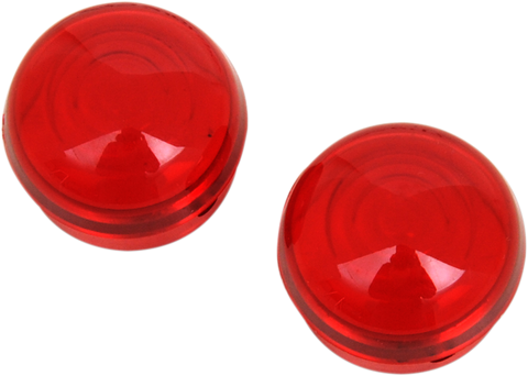 DRAG SPECIALTIES Replacement Red Lens - DS-282040/1 20-6589RL-HC3