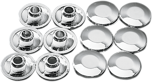 DRAG SPECIALTIES Plug - Handlebar Clamp - Chrome 03-010712-BC101