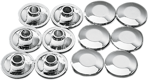 DRAG SPECIALTIES Plug - Handlebar Clamp - Chrome 03-010712-BC101