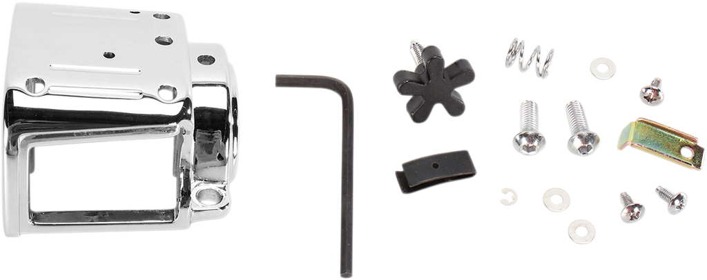 DRAG SPECIALTIES Switch Housing - Left - Lower - Chrome 07-0545B-BC114