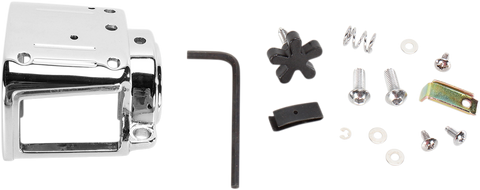 DRAG SPECIALTIES Switch Housing - Left - Lower - Chrome 07-0545B-BC114